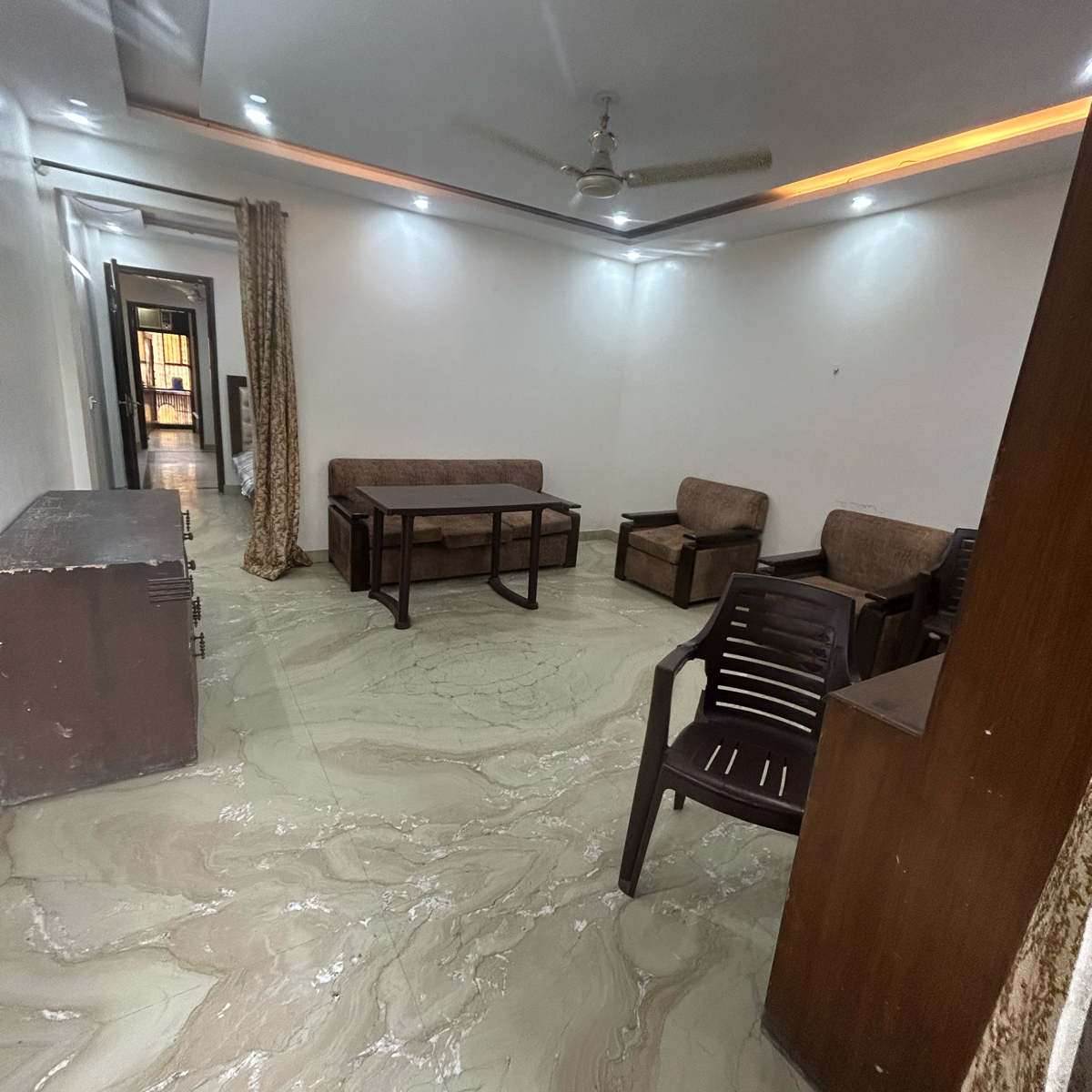 2 BHK + Pooja Room Builder Floor For Rent in Lajpat NageR-2