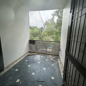 Balcony in 2 BHK Builder Floor at Lajpat Nagar ii – for Rent