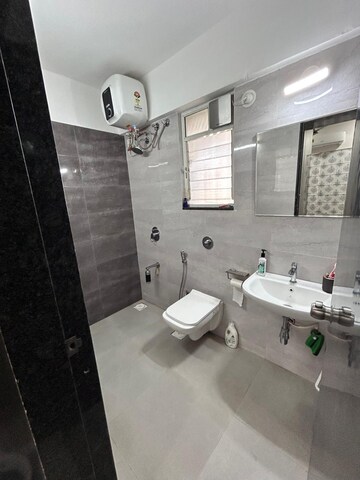 Bathroom in 2 BHK Apartment at Sharada Alliance Paritosh, Balewadi – for Rent