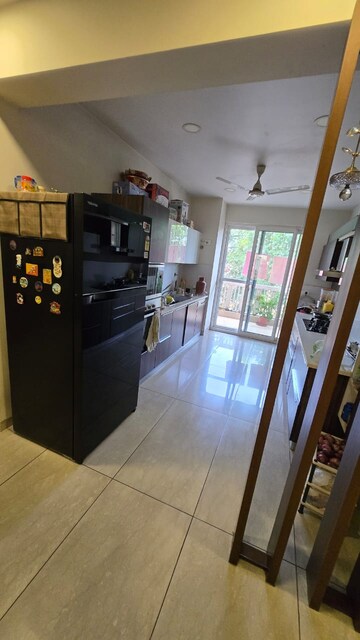 Balcony in 3 BHK Apartment at Sushma Crescent, Dhakoli – for Rent