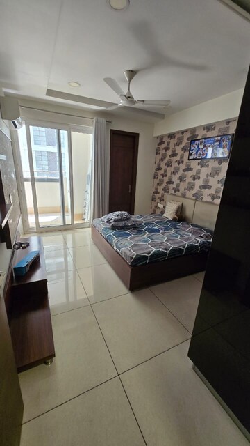Bedroom in 3 BHK Apartment at Sushma Crescent, Dhakoli – for Rent