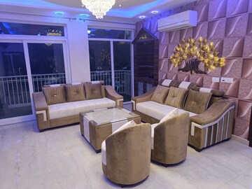 Living Room in 3 BHK Apartment at Golden Sand Apartments, Dhakoli – for Rent