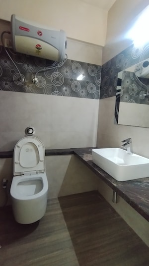 Bathroom in 3 BHK Apartment at Regency Classic, Baner – for Rent