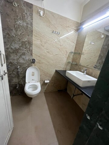 Bathroom in 3.5 BHK Apartment at Vanaraji Heights, Kothrud – for Rent