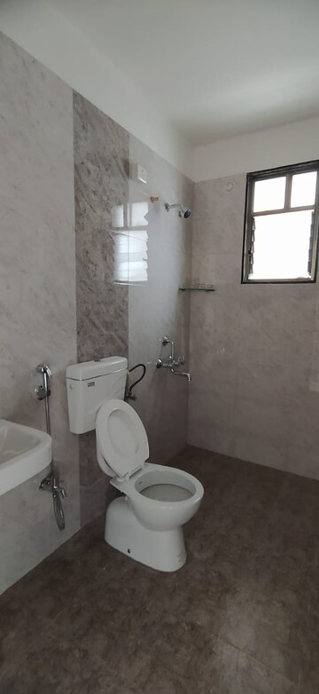 Washroom in 2 BHK Apartment at Mirchandani Palms, Rahatani – for Rent