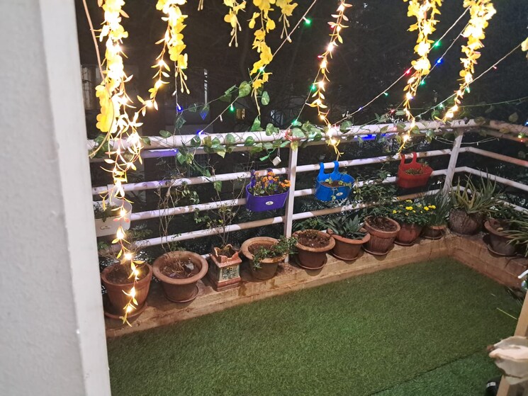 Balcony, mirchandani-palms 2 Bedroom 1250 Sq.Ft. Apartment In Rahatani Pune 9208695