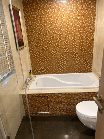 Bathroom in 3 BHK Apartment at Lodha World Crest, Worli – for Sale