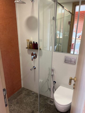 Bathroom in 3 BHK Apartment at Lodha World Crest, Worli – for Sale