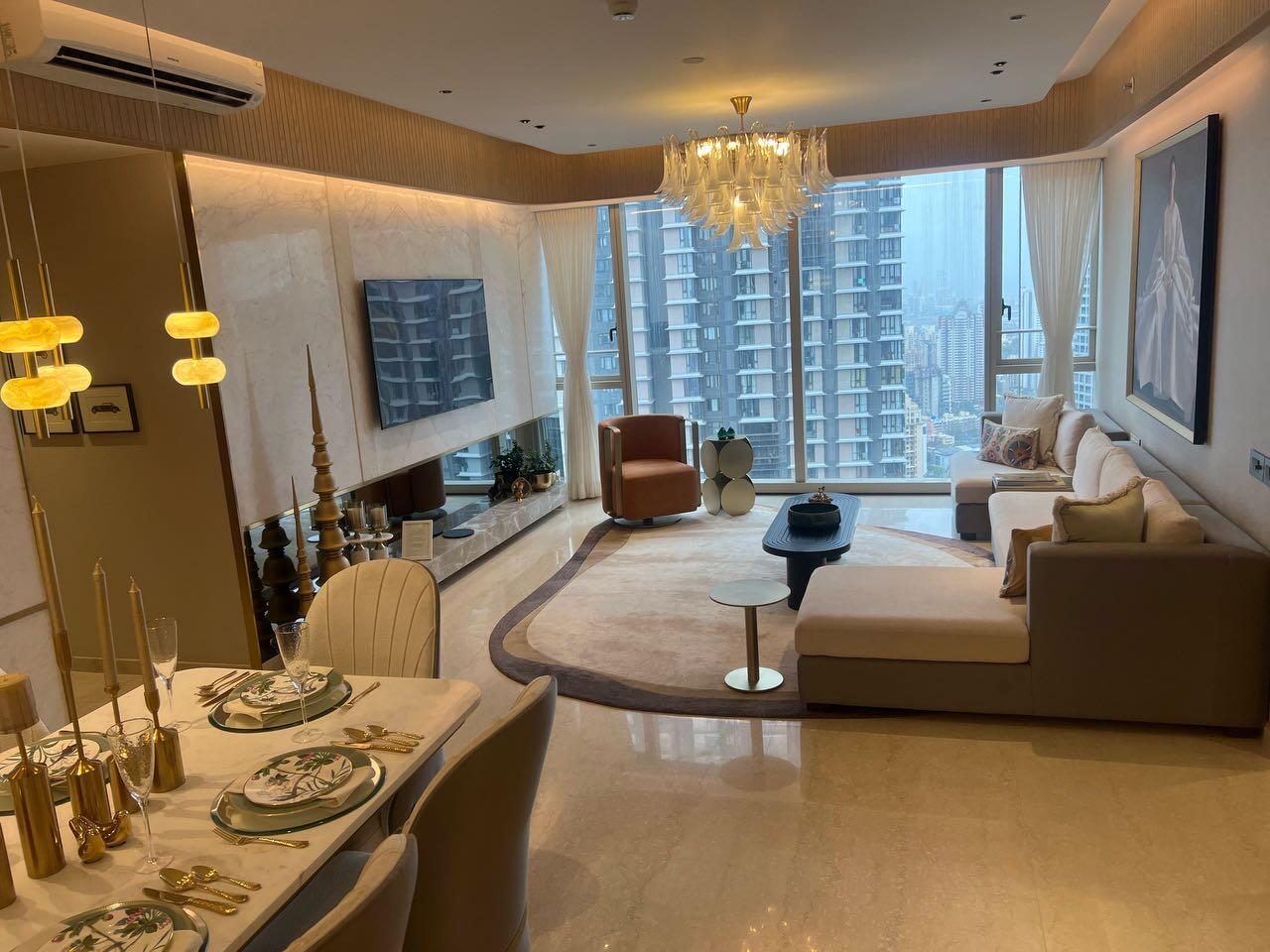 3 BHK + Servant Room Apartment For Sale in Lodha World Crest