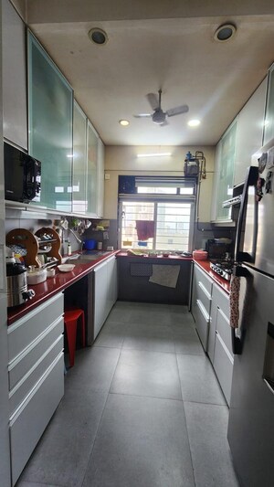 Kitchen in 3 BHK Apartment at Peninsula Ashok Towers, Parel – for Sale