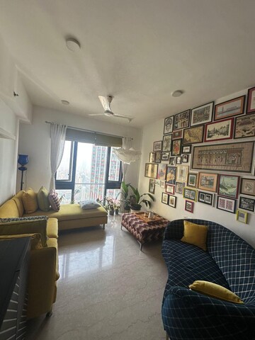Living Room in 3 BHK Apartment at Lodha The Park, Worli – for Sale
