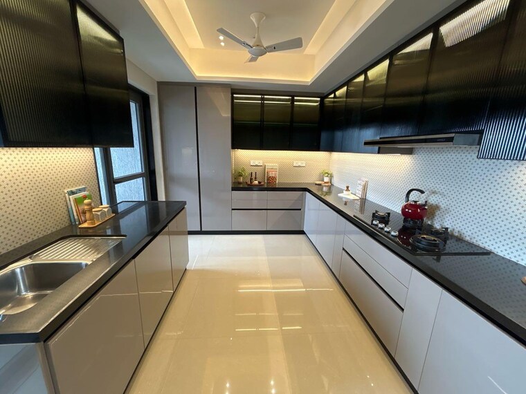 Kitchen, lodha-vista 3 Bedroom 1469 Sq.Ft. Apartment In Lower Parel Mumbai 9208753