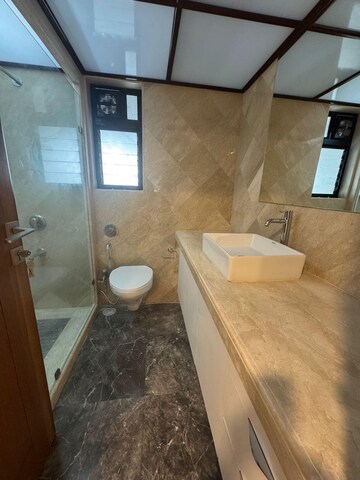 Bathroom in 3 BHK Apartment at Chaitanya Tower, Prabhadevi – for Sale