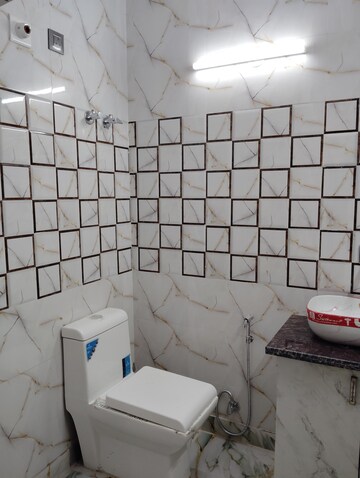 Bathroom in 2 BHK Apartment at Madhur Apartment, Paschim Vihar – for Rent