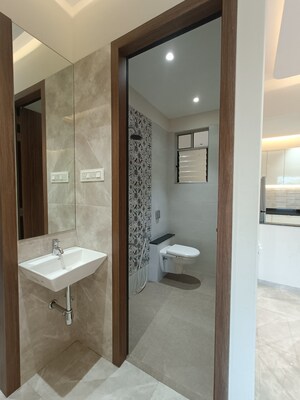 Bathroom in 2 BHK Apartment at Tulsi Aangan Phase II, Moshi – for Rent