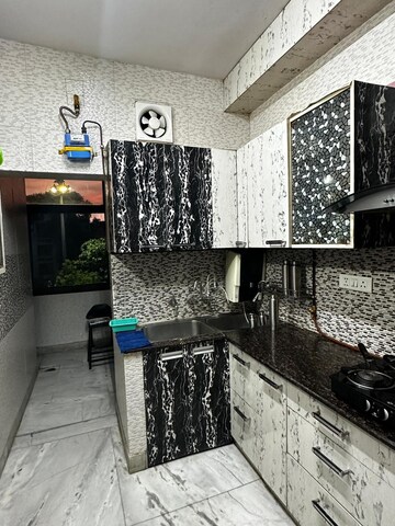 Kitchen in 2 BHK Apartment at Jahaz Apartments, Paschim Vihar – for Rent