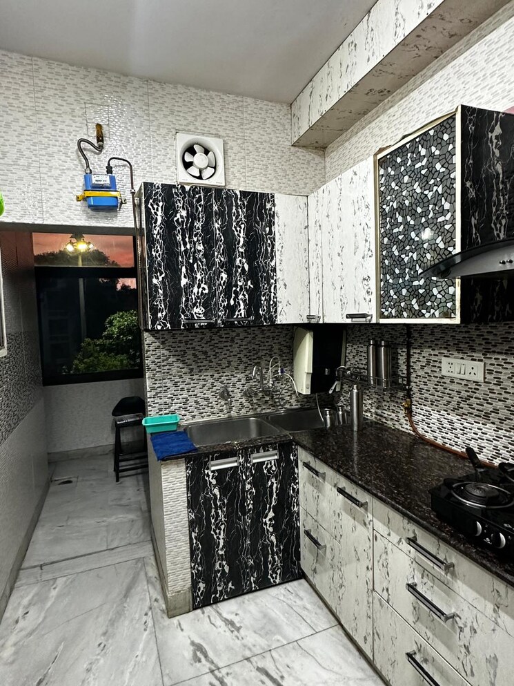 Kitchen, jahaz-apartments 2 Bedroom 1000 Sq.Ft. Apartment In Paschim Vihar Delhi 9208804