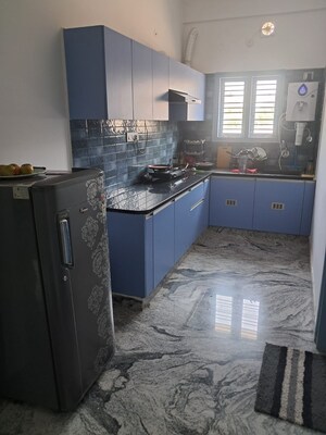 Kitchen in 2 BHK Builder Floor at PSS Plaza, New Thippasandra – for Rent