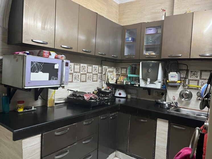 Kitchen, lajpat nagar ii 2 Bedroom 900 Sq.Ft. Builder Floor In Lajpat Nagar ii Delhi 9208931