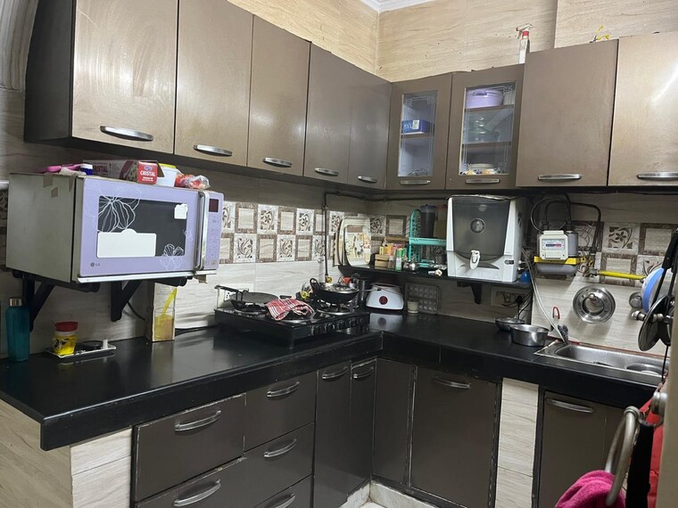 Kitchen, lajpat nagar ii 2 Bedroom 900 Sq.Ft. Builder Floor In Lajpat Nagar ii Delhi 9208931