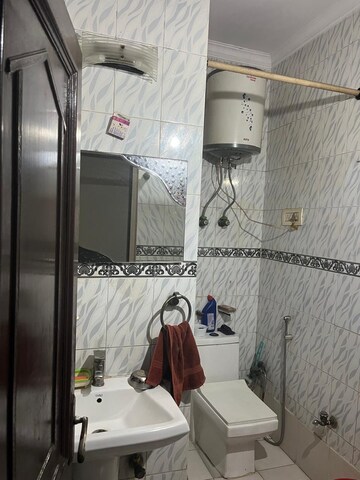 Bathroom in 2 BHK Builder Floor at Lajpat Nagar ii – for Rent