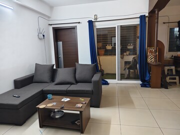 Living Room in 2 BHK Apartment at GR Maithri, Cambridge Layout – for Rent