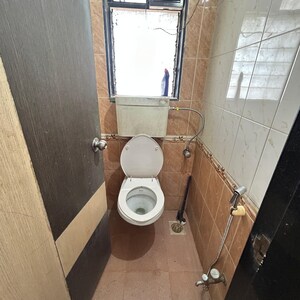 Bathroom in 1 BHK Apartment at Mantri Serene, New Madha Colony – for Rent