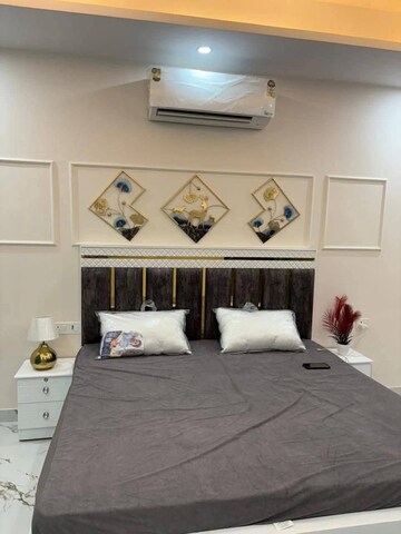 Living Room in 2 BHK Apartment at Palm Residency Chhatarpur, Chattarpur – for Rent