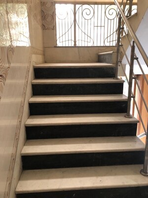 Staircase in 3 BHK Independent House at Sector 35 – for Rent