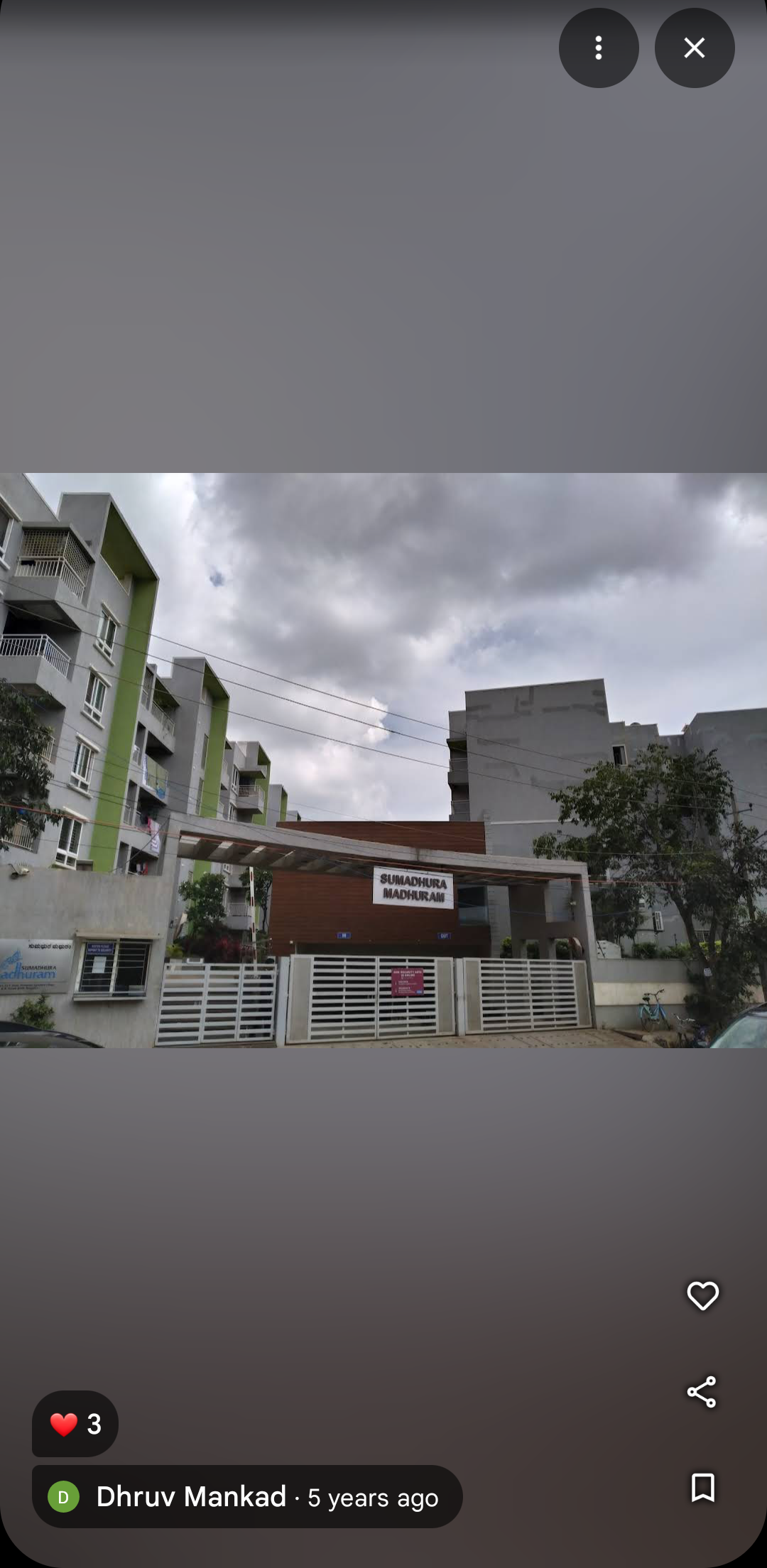 3 BHK Apartment For Rent in Sumadhuras Madhuram