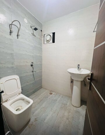 Bathroom in 1 BHK Builder Floor at Chattarpur – for Rent