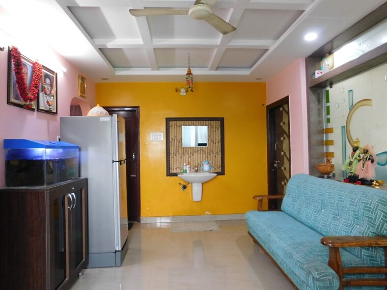 Living Room, himayath nagar 3 Bedroom 1375 Sq.Ft. Apartment In Himayath Nagar Hyderabad 9209059
