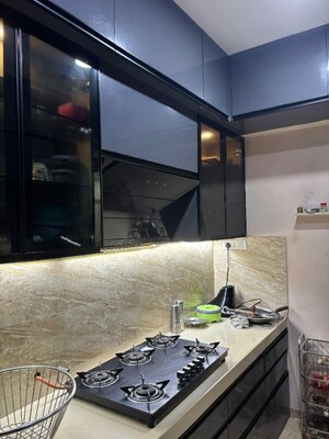 Kitchen in 3 BHK Builder Floor at VTP Belair, Mahalunge – for Rent