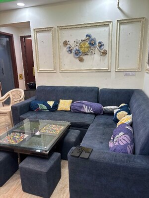 Living Room in 3 BHK Builder Floor at VTP Belair, Mahalunge – for Rent