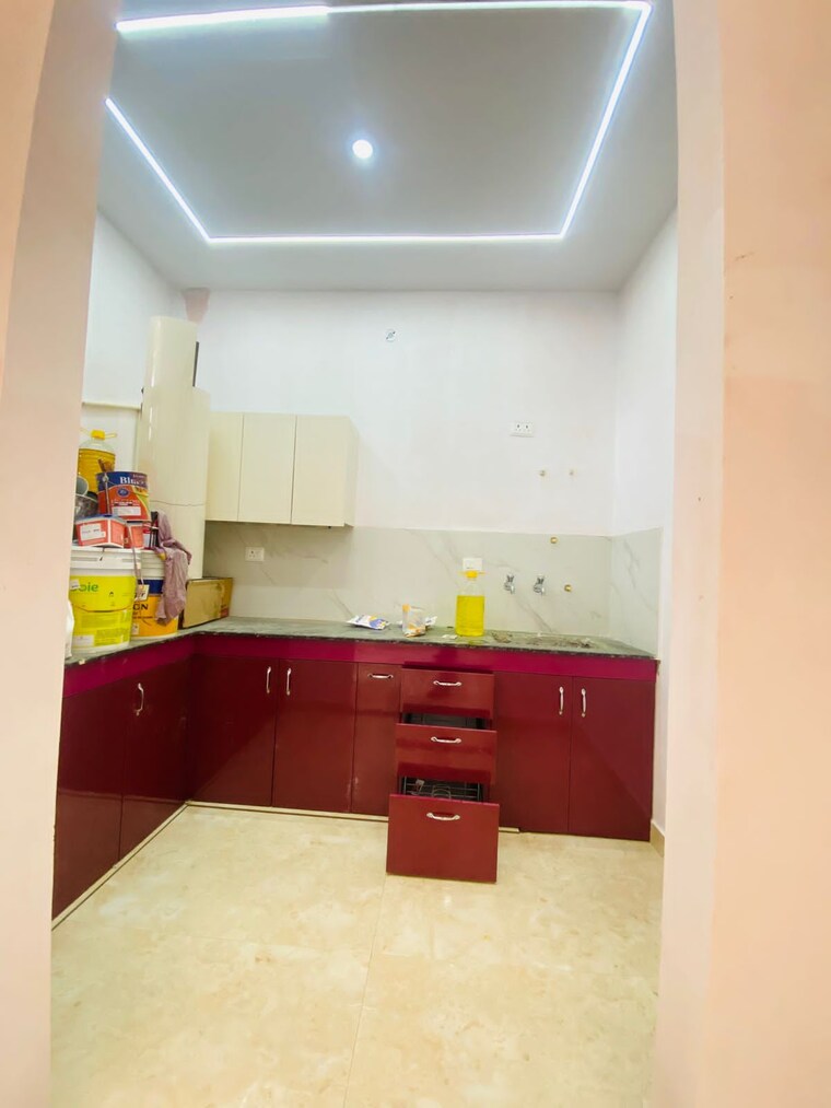 Kitchen, vj-dh-3 2.5 Bedroom 831 Sq.Ft. Independent House In Kursi Road Lucknow 9209135