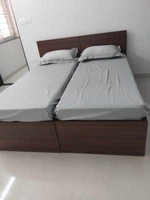 Bedroom in 1 BHK Apartment at Ten Madhapur, Madhapur – for Rent