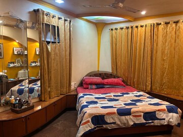 Bedroom in 3 BHK Apartment at Vasant Valley Complex, Malad East – for Sale