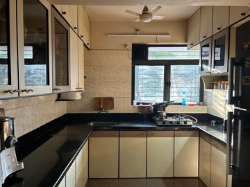 Kitchen in 3 BHK Apartment at Vasant Valley Complex, Malad East – for Sale