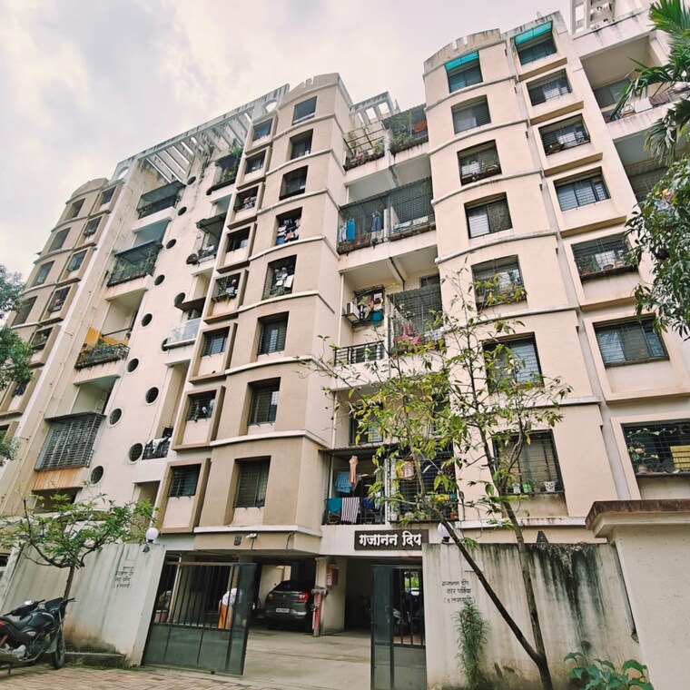 Exterior View, gajanan-deep 2 Bedroom 1050 Sq.Ft. Apartment In Sinhagad Road Pune 9209220