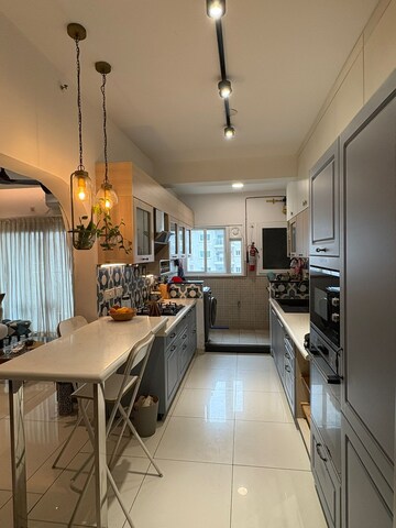 Kitchen in 3 BHK Apartment at LnT Raintree Boulevard, Hebbal – for Rent