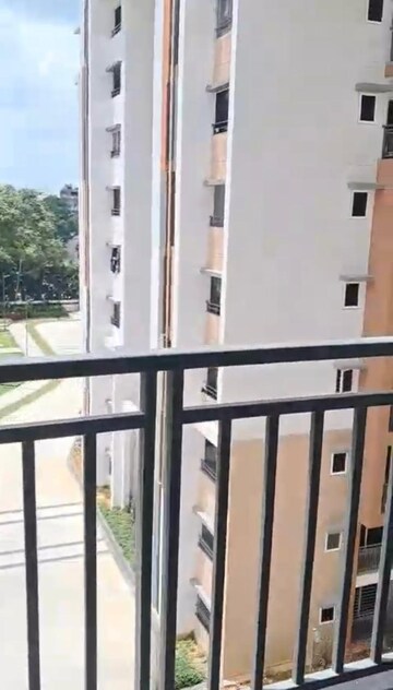 Balcony in 3 BHK Apartment at Aparna Sarovar Zicon, Nallagandla – for Rent
