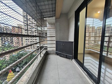 Balcony in 2 BHK Apartment at Swastik Windsor Heights, Kharghar – for Rent