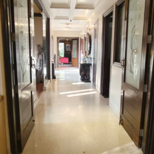 Building Lobby in 5 BHK Builder Floor at Greater Kailash ii – for Sale