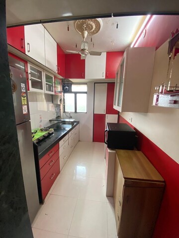 Kitchen in 2 BHK Apartment at Fiama Residency, Ghodbunder Road – for Rent
