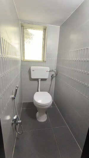 Bathroom in 2 BHK Apartment at Gurudev Apartment, Prabhadevi – for Rent
