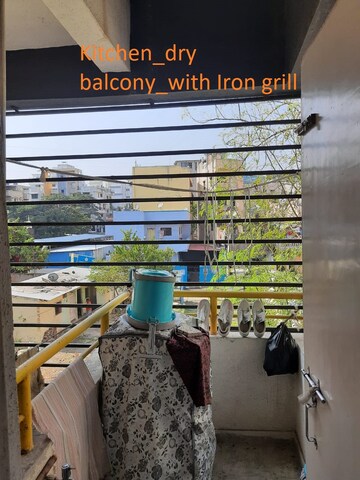 Staircase in 1 BHK Apartment at Kaushalya Heights, Kharadi – for Rent