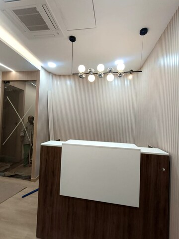 Bathroom in  Office Space at Rupa Solitaire, Kopar Khairane – for Rent