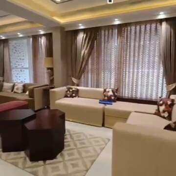 Living Room in 3.5 BHK Apartment at BPTP The Resort, Mortzapur – for Sale