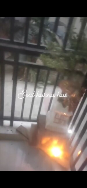 Staircase in 3 BHK Apartment at Kunti Apartments, Eldeco ii – for Sale