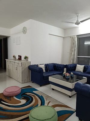 Living Room in 4 BHK Apartment at Shubh Gateway, Viman Nagar – for Rent